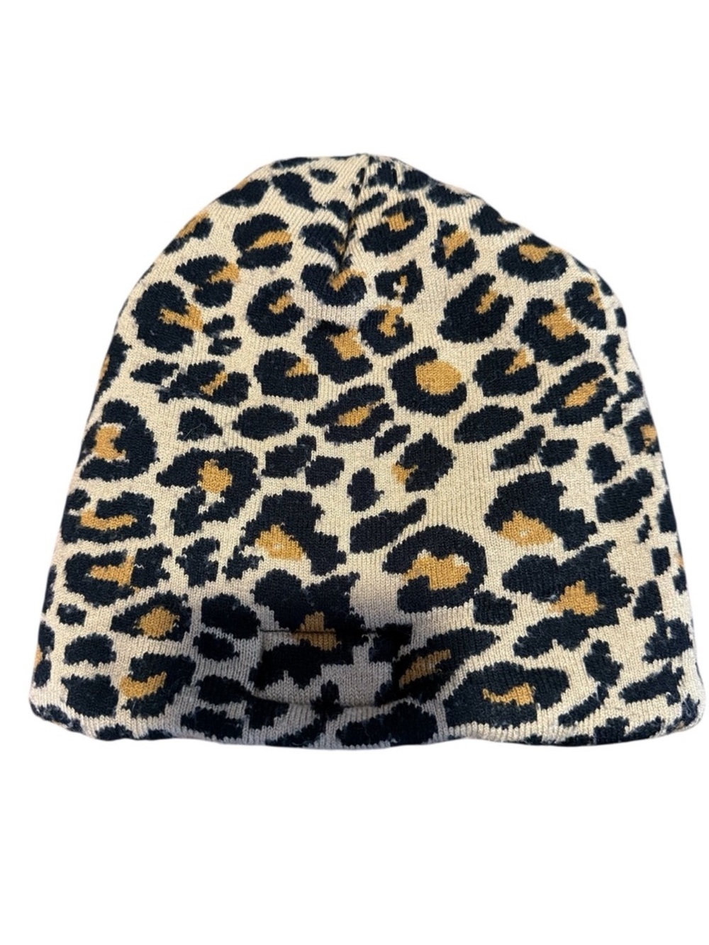 CHERISHED GIRL Leopard Print Beanie Toque It Is Well With My Soul